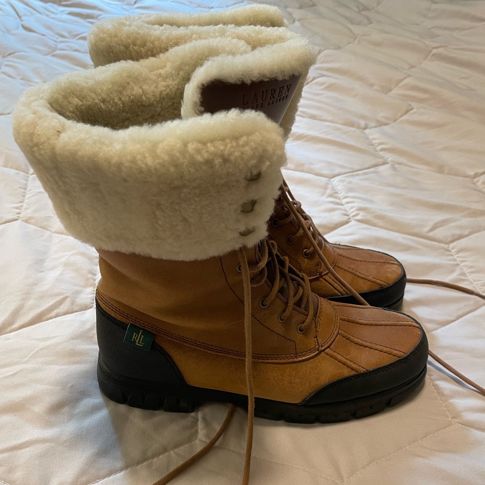 Polo Ralph Lauren Leather Boots